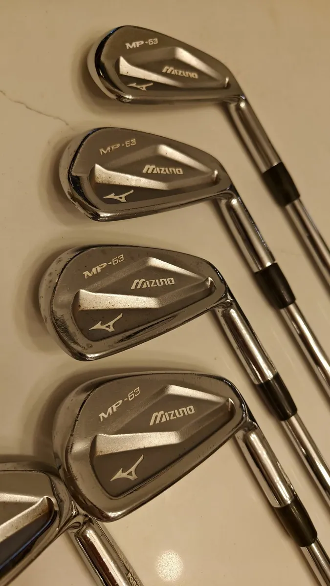 Mizuno mp63 irons 4-pw KBS Tour Stiff - Image 3