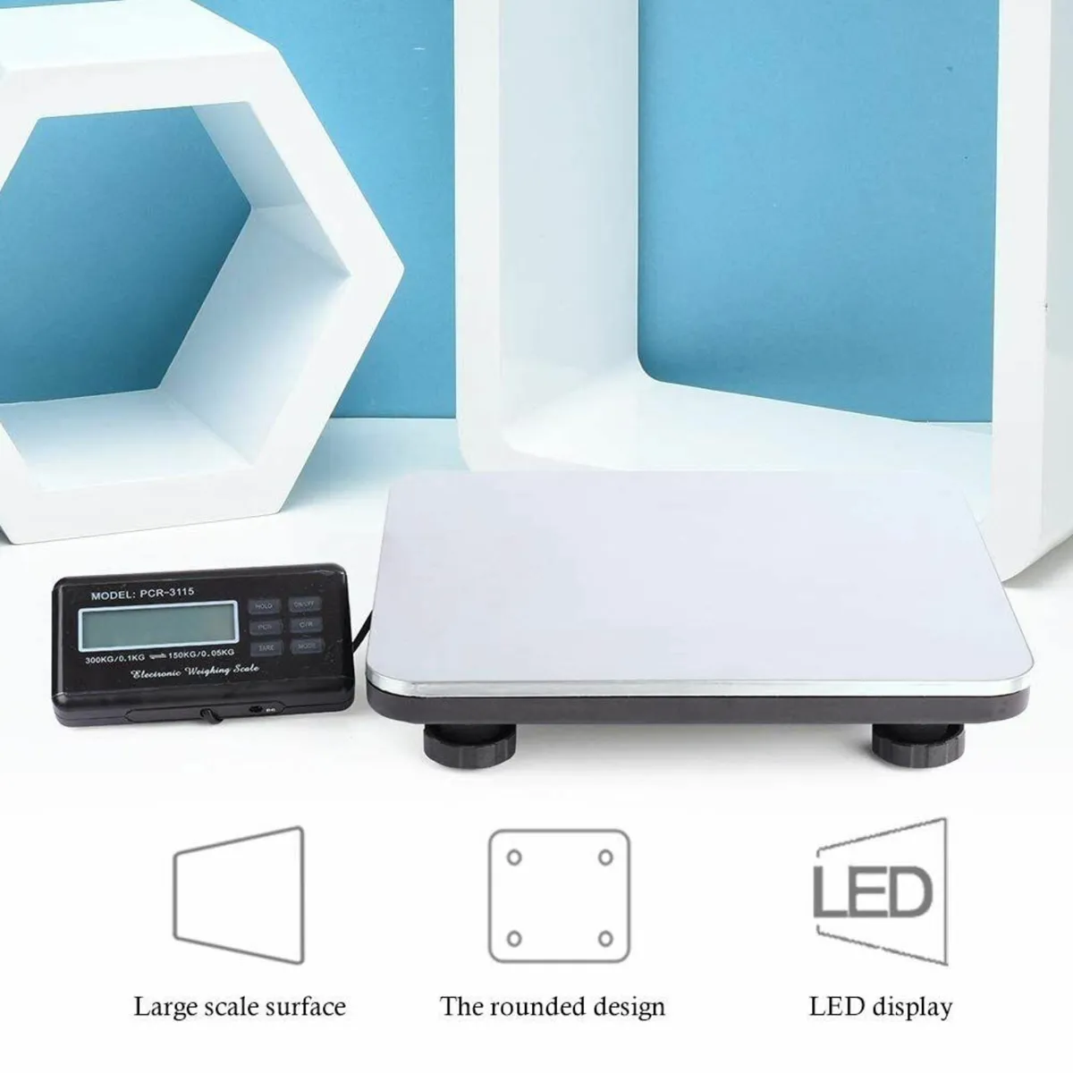 Heavy Duty Digital Parcel Scale Stainless Steel - Image 3