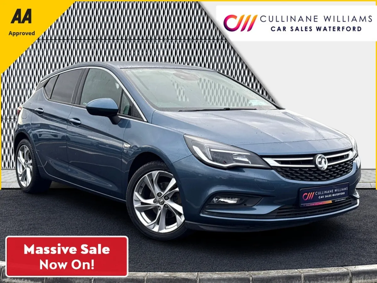 Opel Astra 2017 ECOFLEX 1.0 SRI €63 P/W WITH NO CA - Image 1