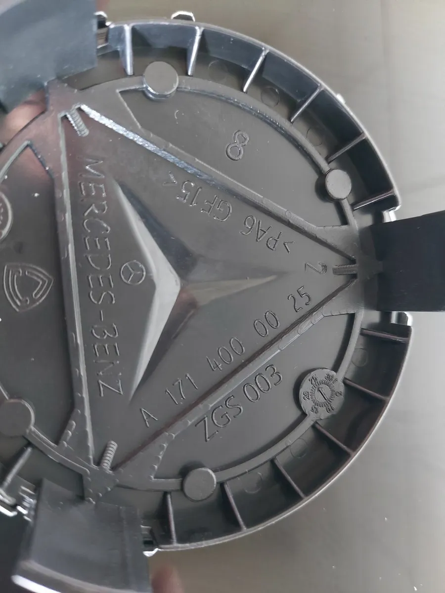 4 x  x Mercedes Centre Cap (Light Blue) FREE POST - Image 3