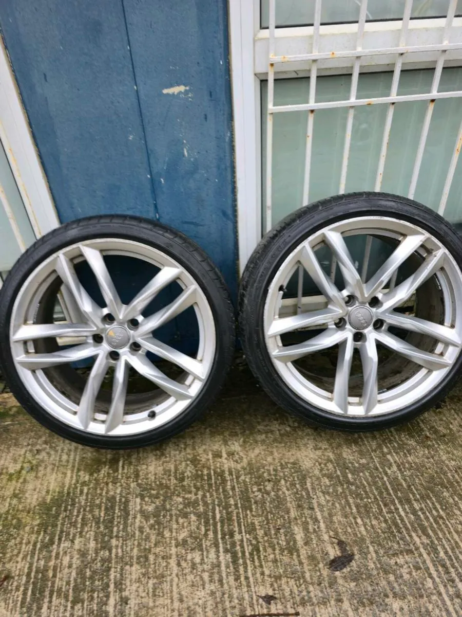 20" Genuine Sline Alloys 5x112 , Audi A5,A6,A7 etc - Image 2