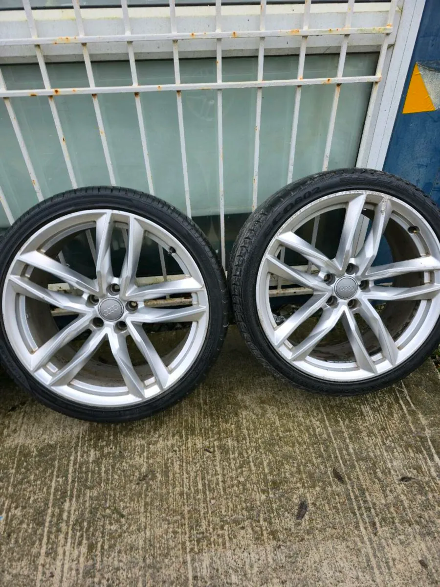 20" Genuine Sline Alloys 5x112 , Audi A5,A6,A7 etc - Image 3