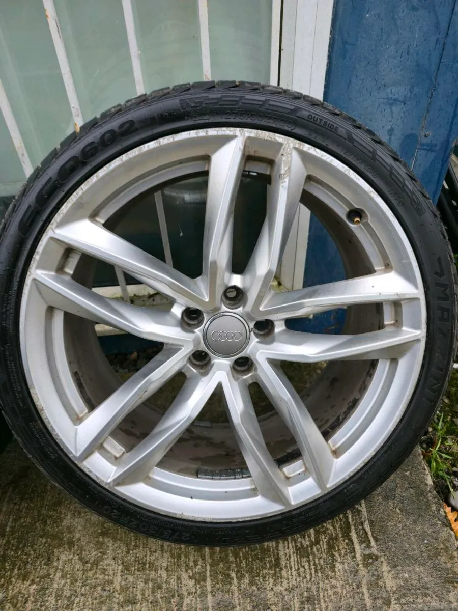 20" Genuine Sline Alloys 5x112 , Audi A5,A6,A7 etc - Image 4