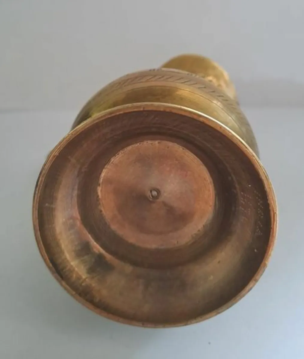 Vintage Brass Indian pitcher - Image 4