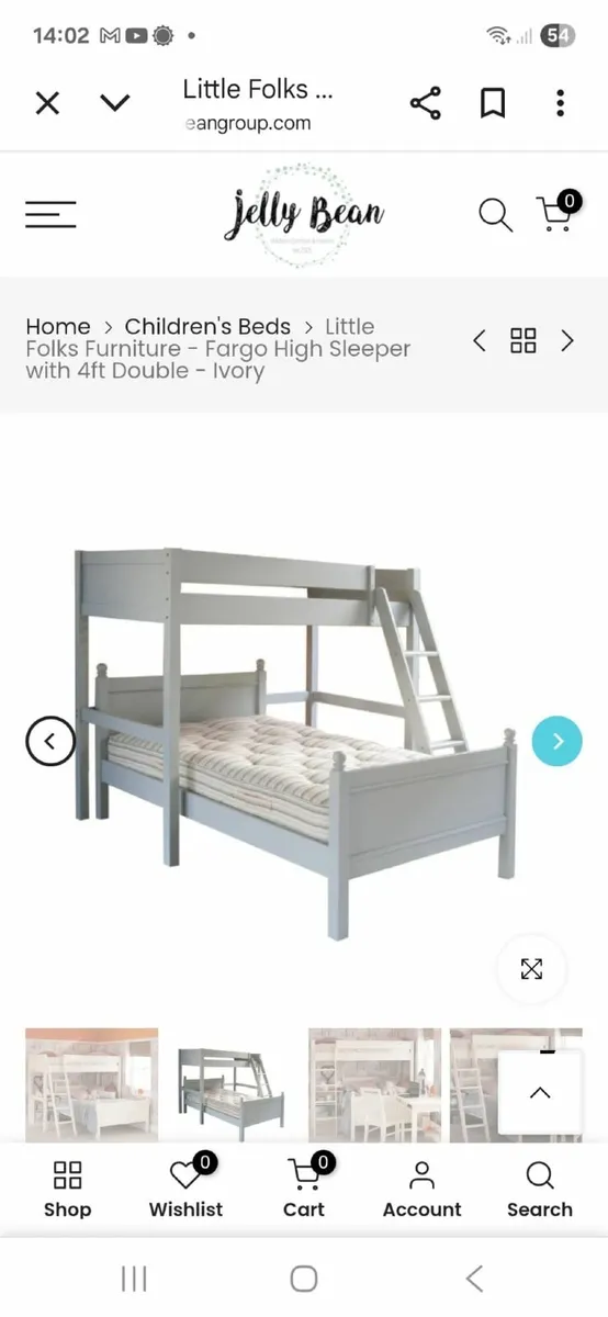 Fargo High Sleeper & Shelf Unit - Image 4