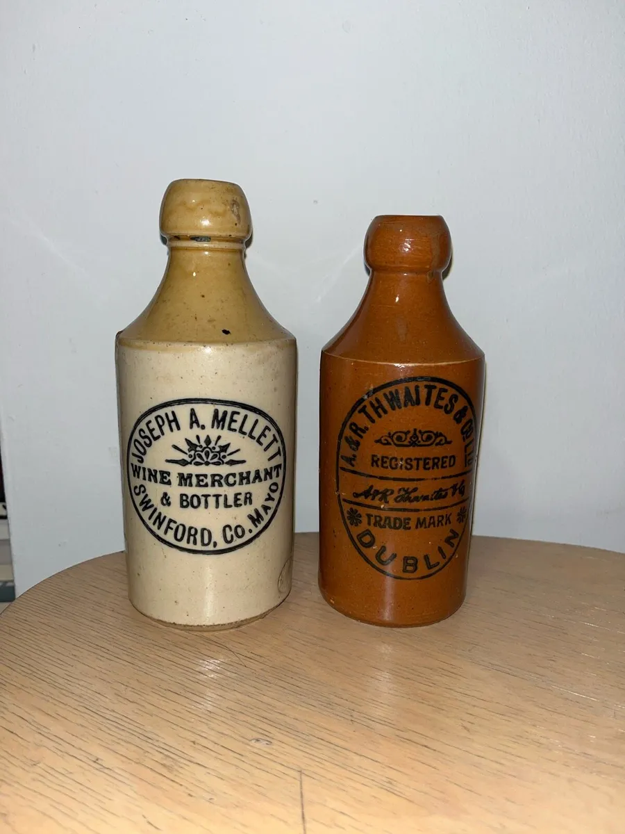Stoneware bottles - Image 1