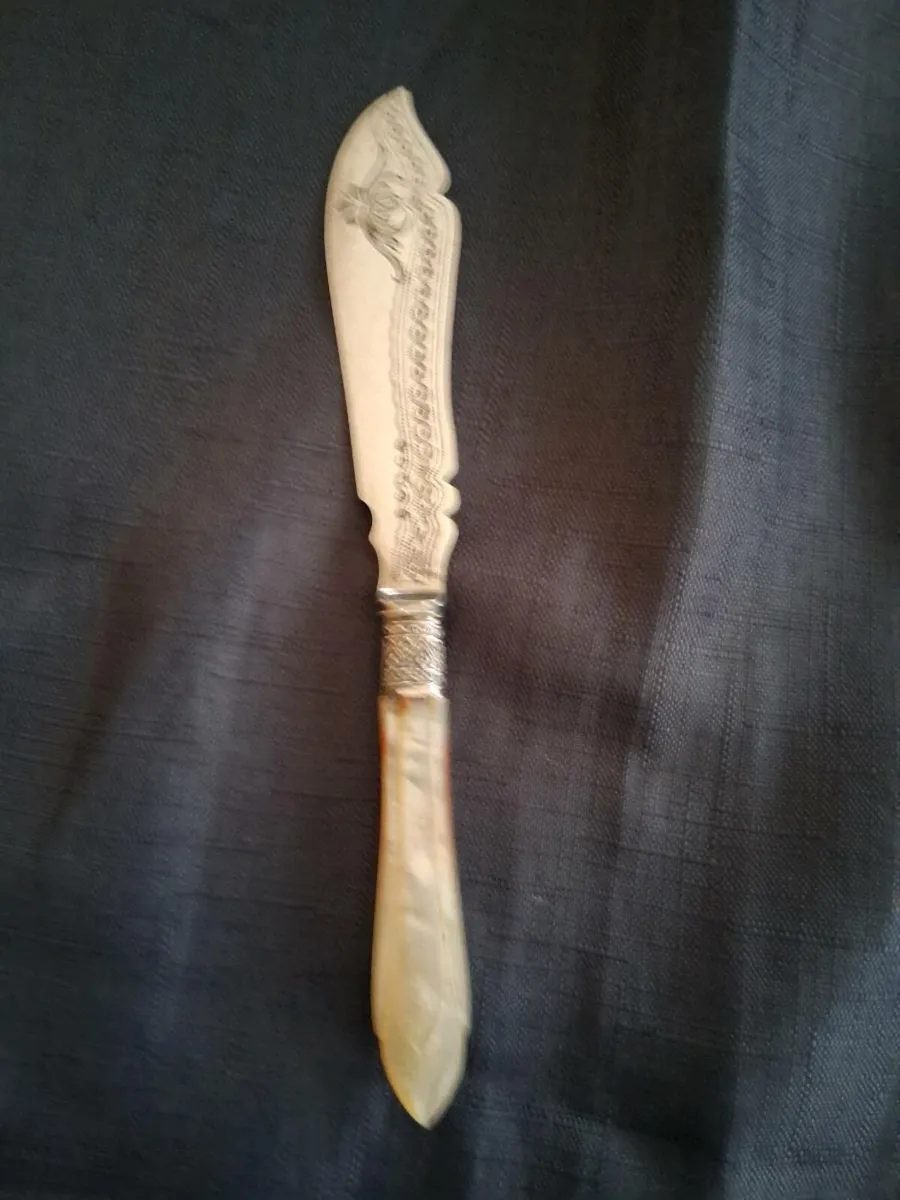 Silver Plated Butter/Fish Knife - Image 1