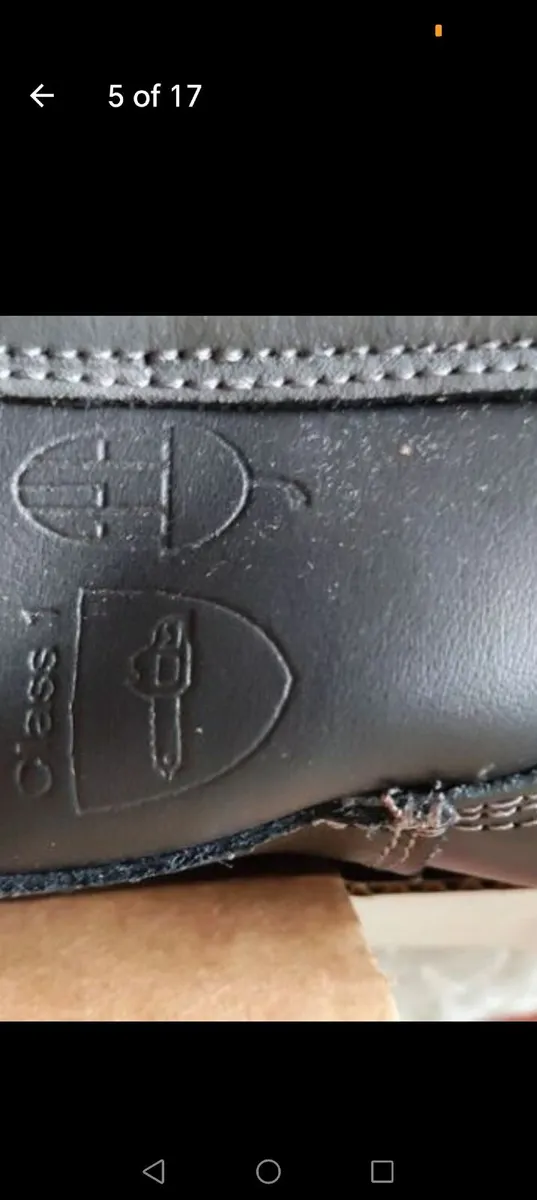 Chainsaw Safety Boots Class 1 size 8 - Image 4