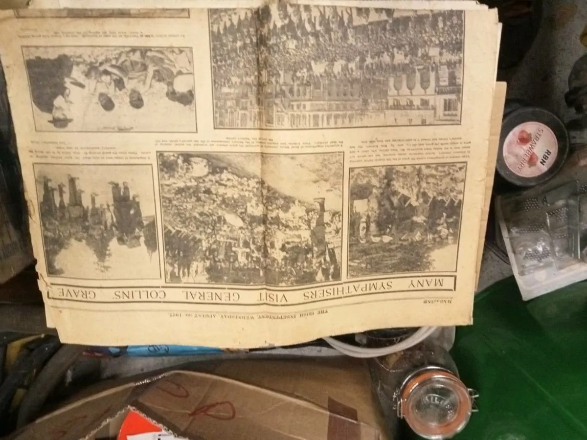 Irish Independent dated 1922 - Image 1