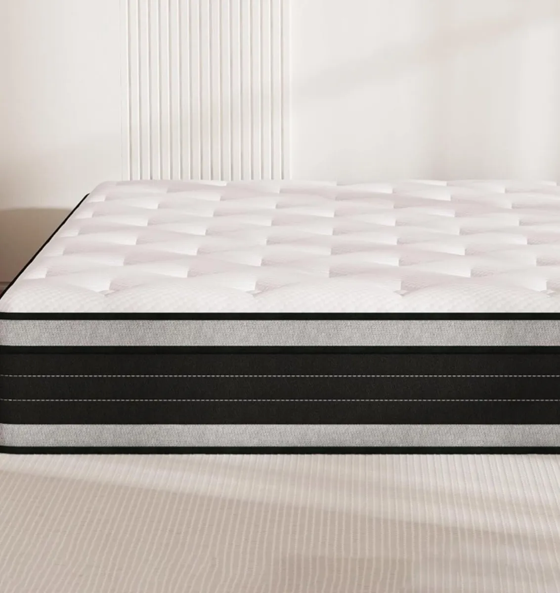 Double Mattresses 4FT6, 10.3 Inch Medium Firm Doub - Image 2