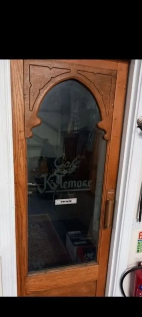 original kylemore cafe tiger oak doors 7.5ft - Image 1