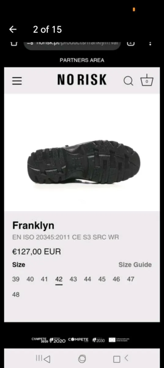 No Risk Franklin Safety Boots - Image 2