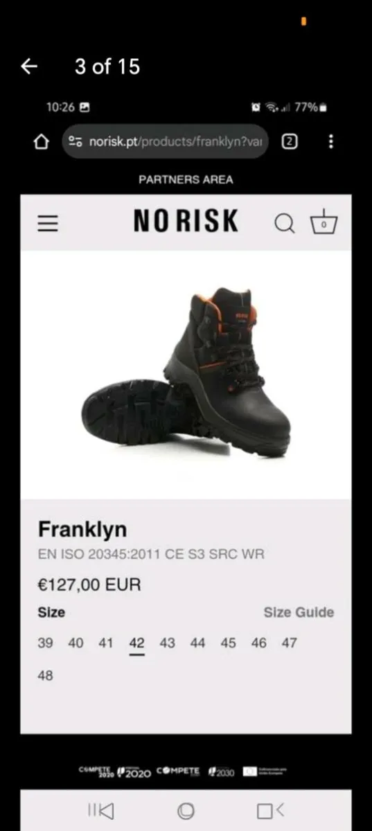 No Risk Franklin Safety Boots - Image 3