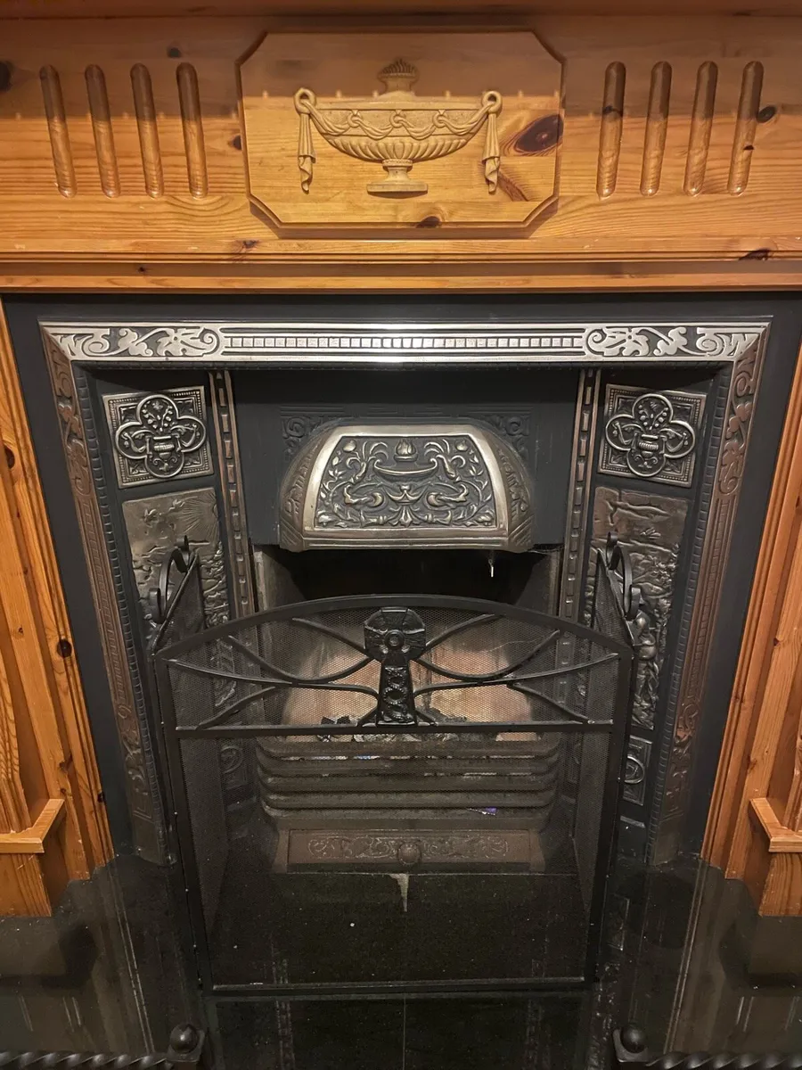 Fireplace surround and insert - Image 2