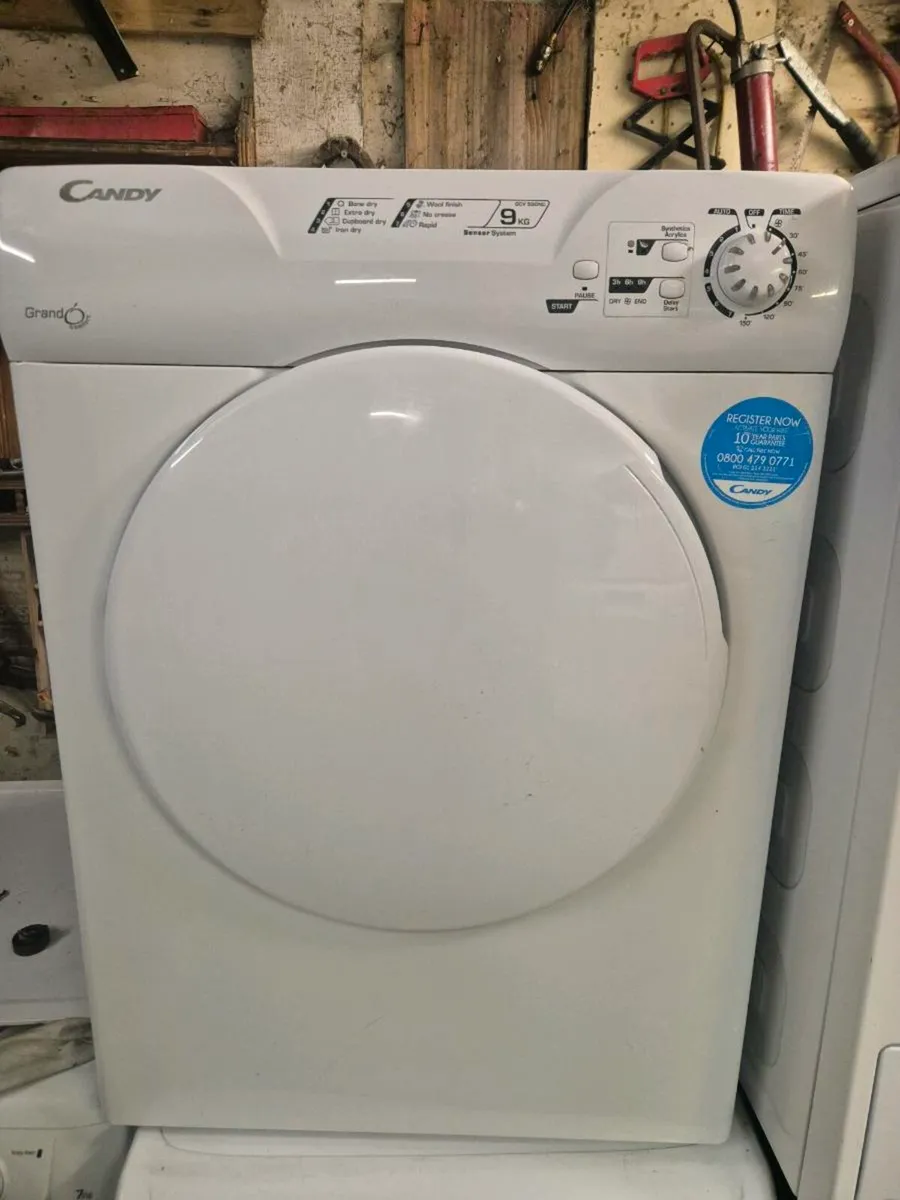 Candy 9kg Vented Dryer For Sale