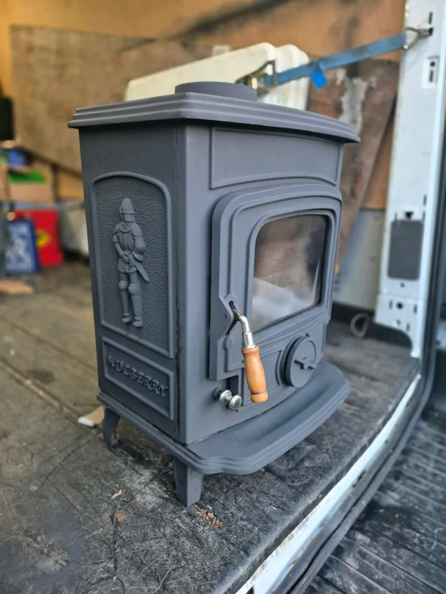 Mulberry stove with boiler second hand - Image 3