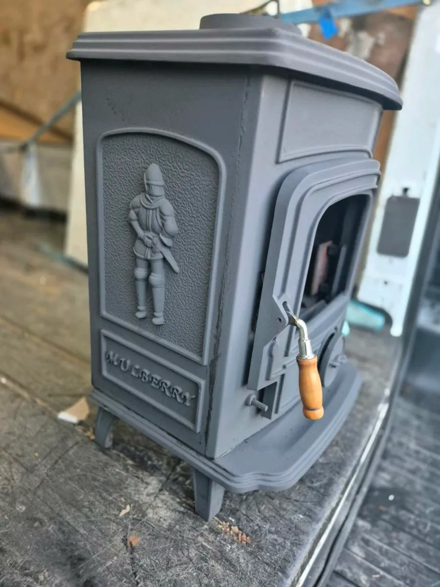 Mulberry stove with boiler second hand - Image 4