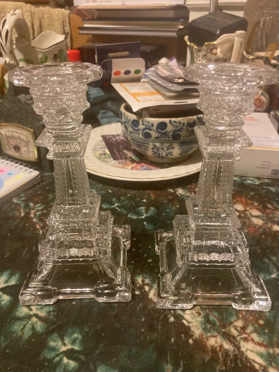 Eiffel Tower candle holders free postage