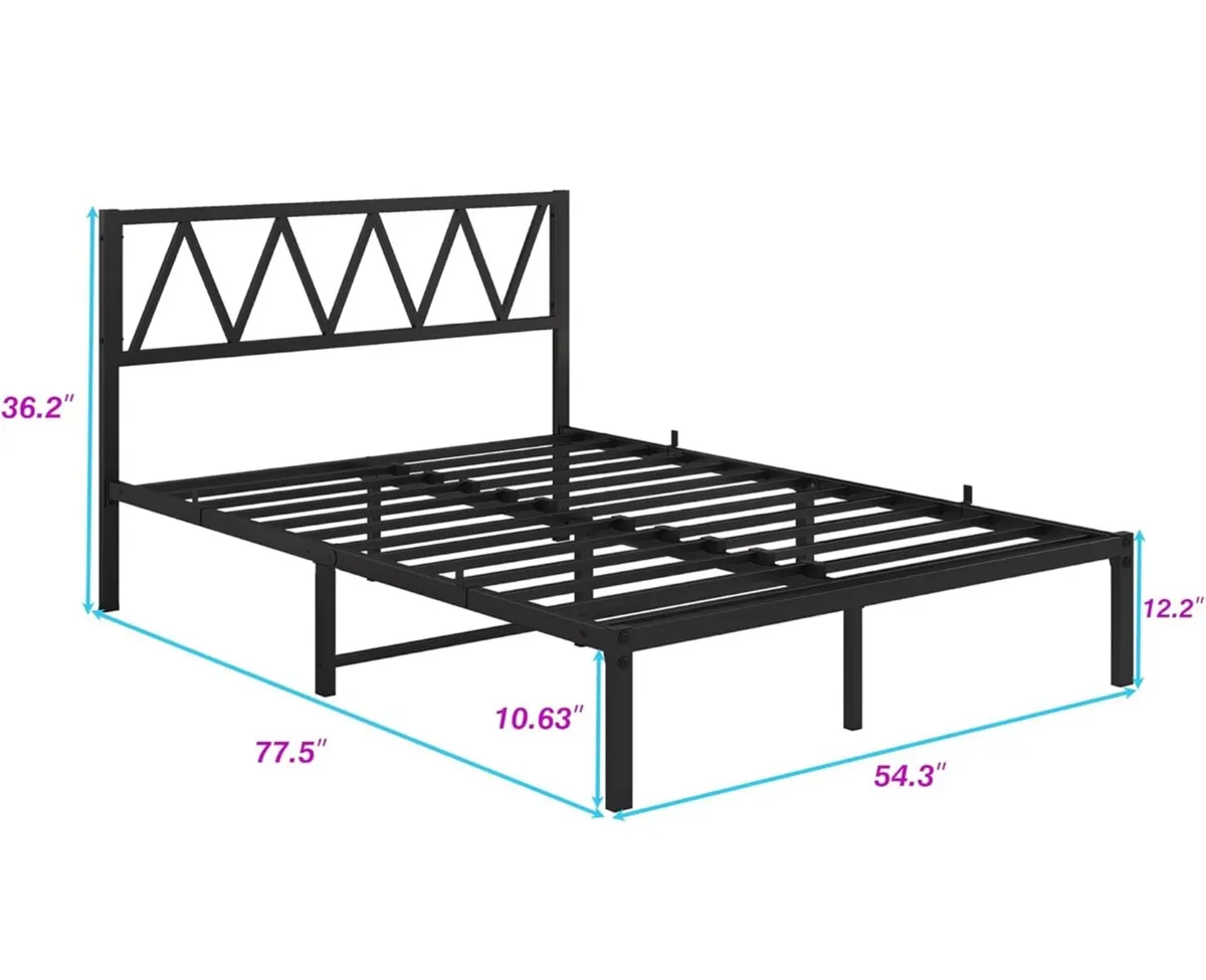Double Bed Frame with Storage - Image 4