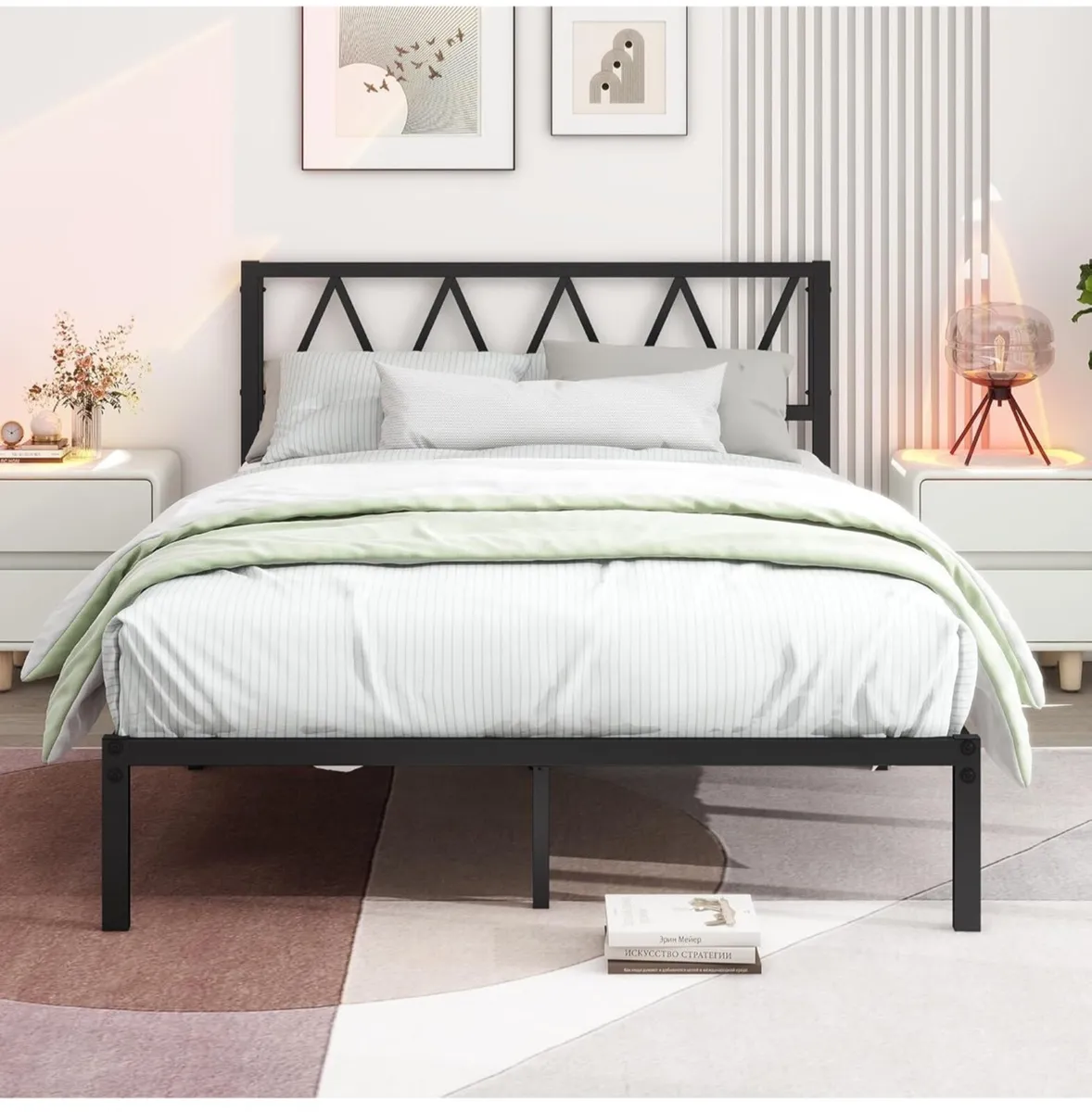 Double Bed Frame with Storage - Image 3