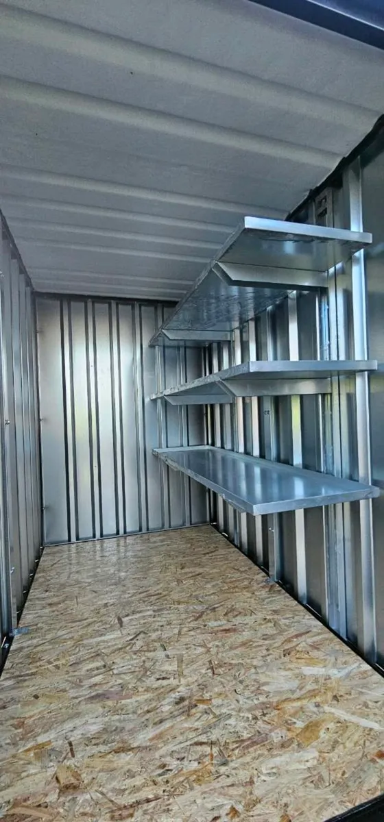 Steel shed, practical storage, bike & tool storage - Image 4