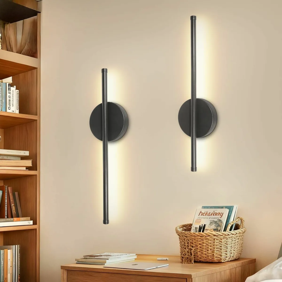 Rechargeable Wall Lights Battery Operated 3 Color - Image 1
