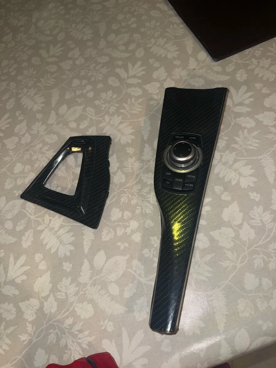 BMW F30 iDrive OEM carbon fibre - Image 2
