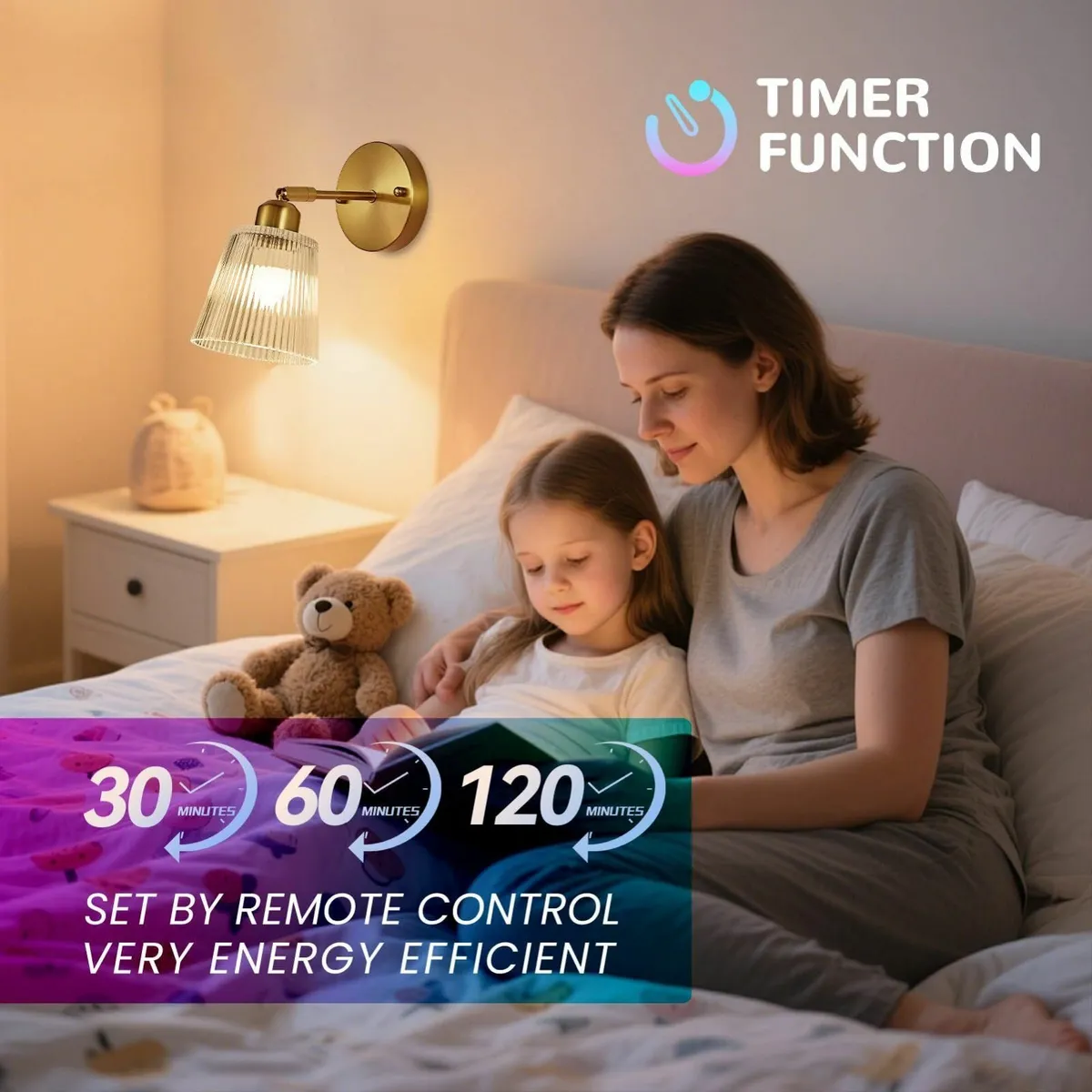 Vintage Battery Operated Wall Sconces Set of Two - Image 3