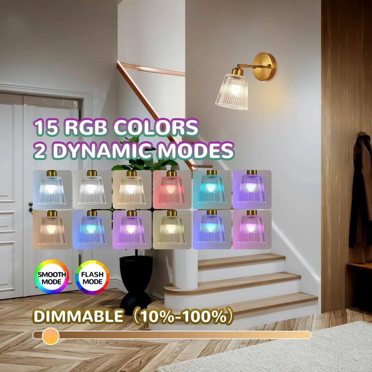 Vintage Battery Operated Wall Sconces Set of Two - Image 4