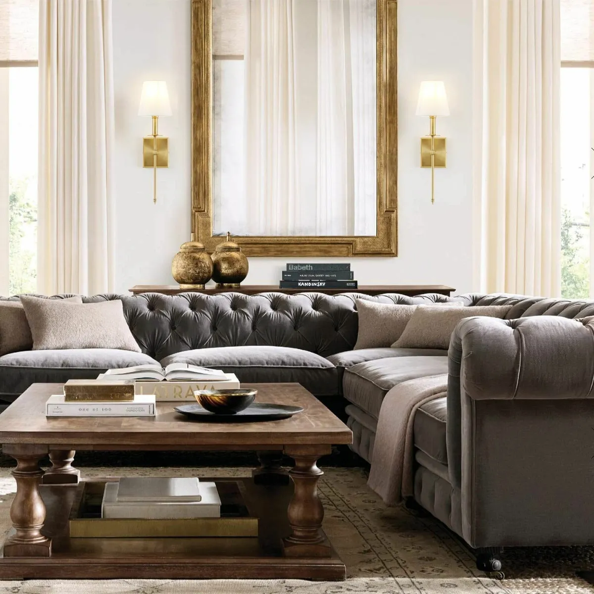 Lighting 2 Sets of Vintage Loft Bar Modern Linen - Image 2