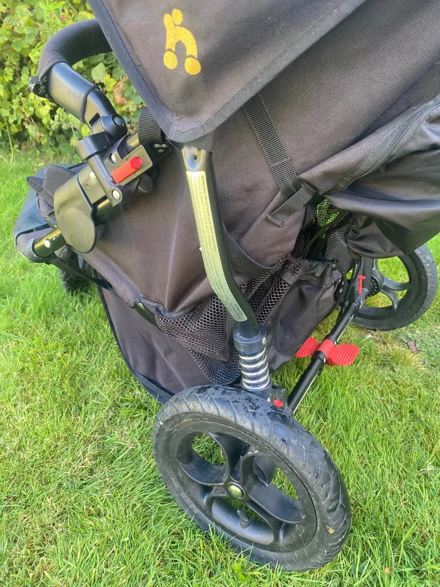 Out n About Nipper Double Buggy - Image 3