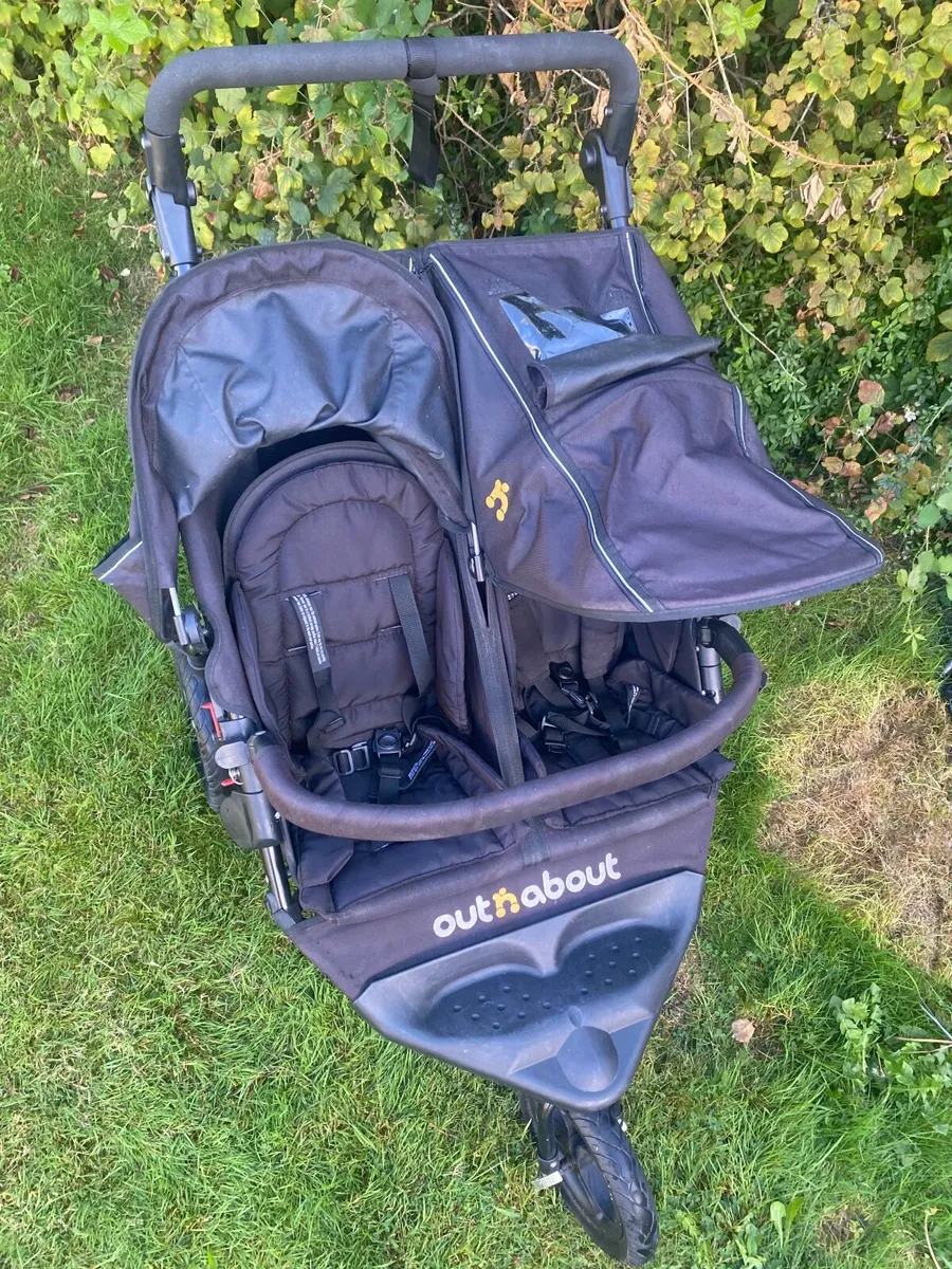 Out n About Nipper Double Buggy - Image 4