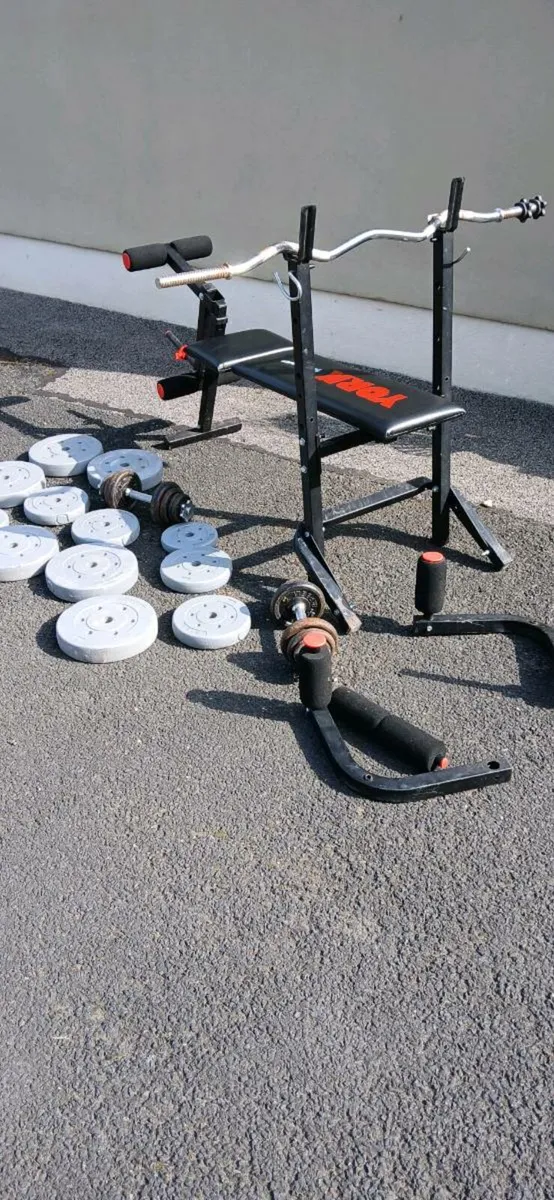 York bench and weights - Image 4