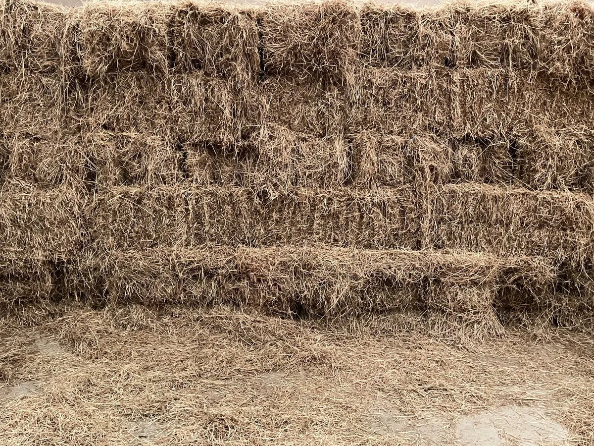 Small hay bales