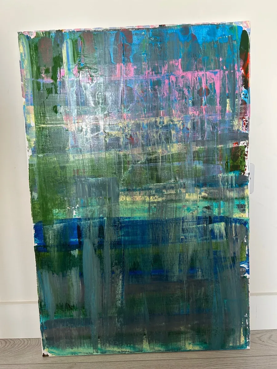Original large abstract painting - Image 2