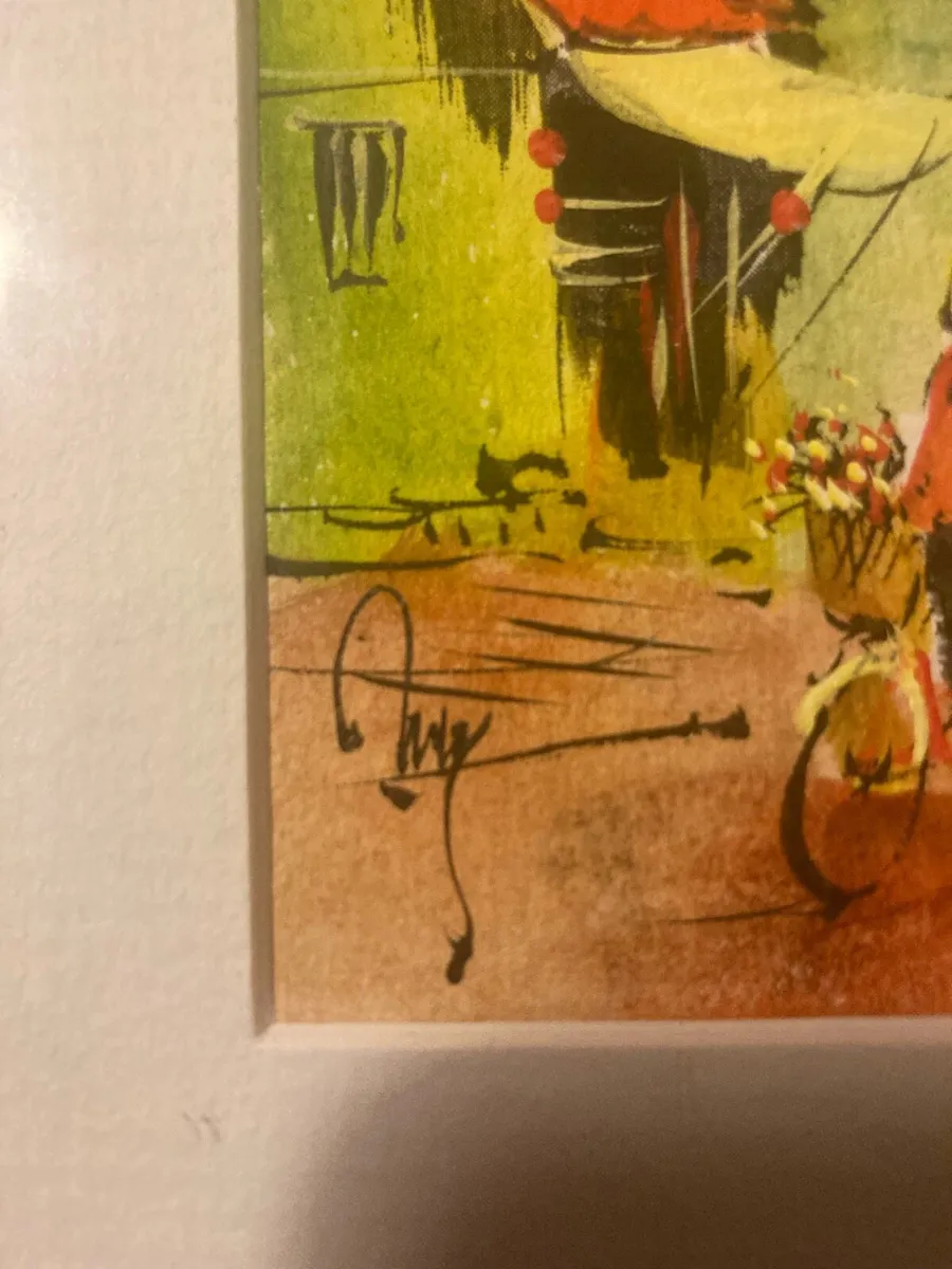 Vietnam watercolour signed free postage - Image 2