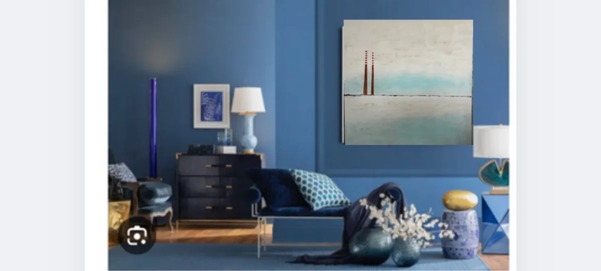 Poolbeg chimneys painting - Image 1