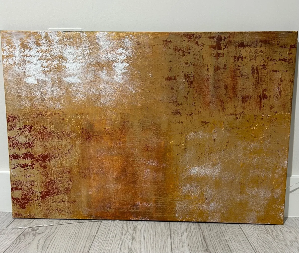 “Warmth of absence “ abstract painting - Image 2