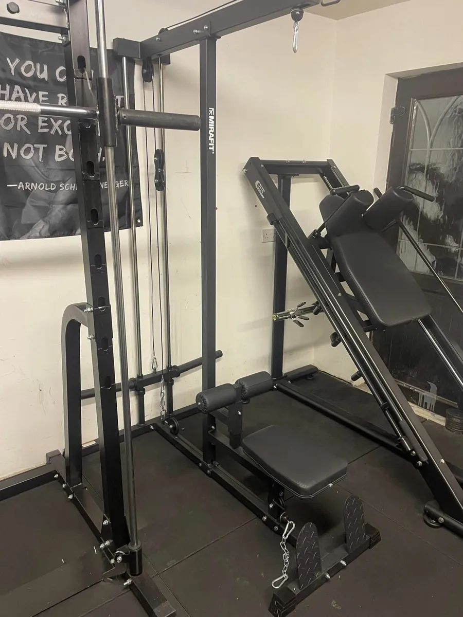lat pulldown machine plate loaded - Image 3