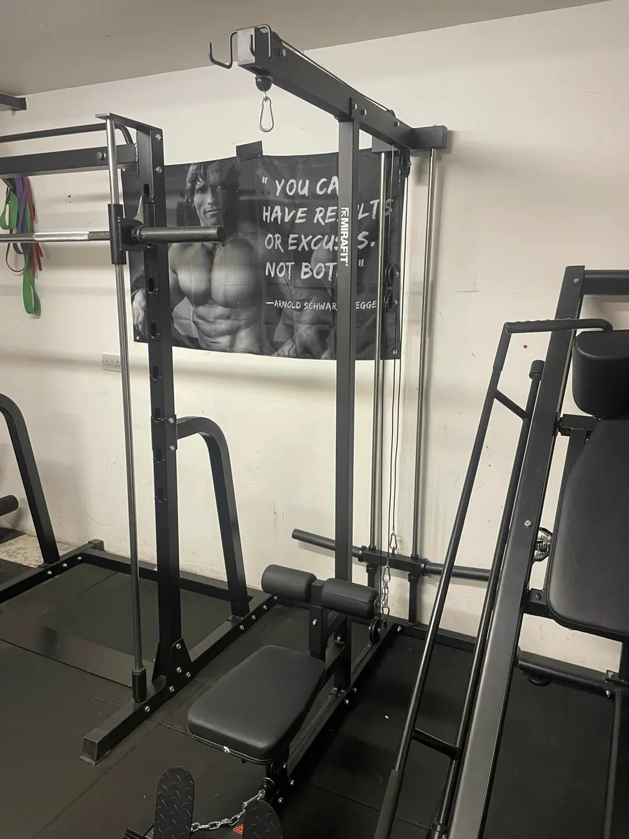 lat pulldown machine plate loaded - Image 4