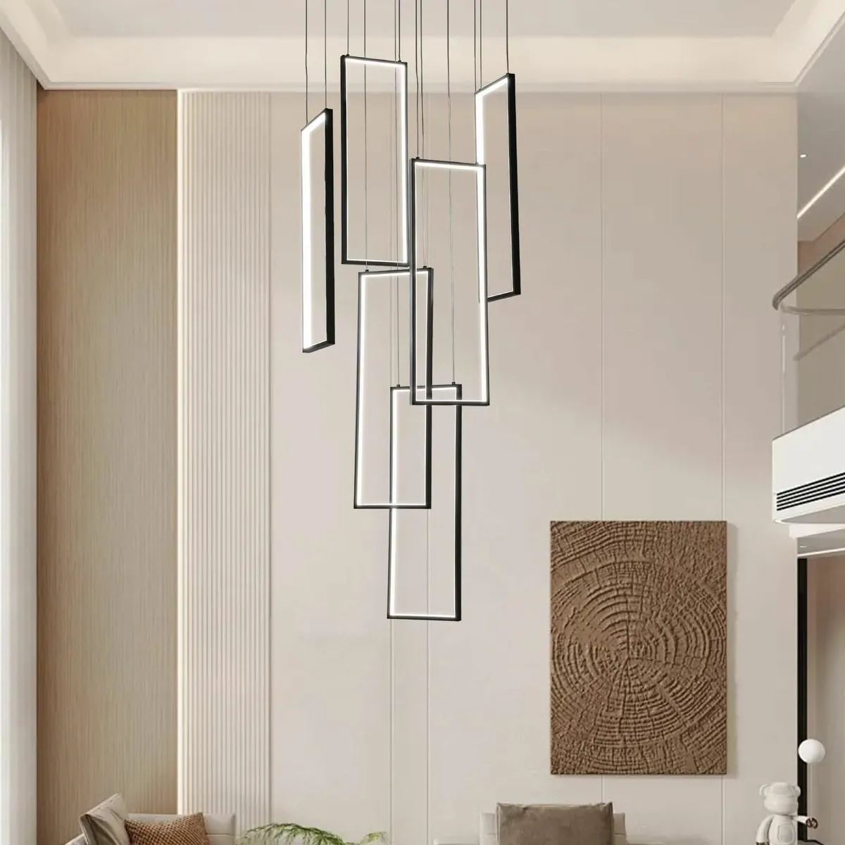 Adjustable Staircase Led Pendant Light Modern - Image 1