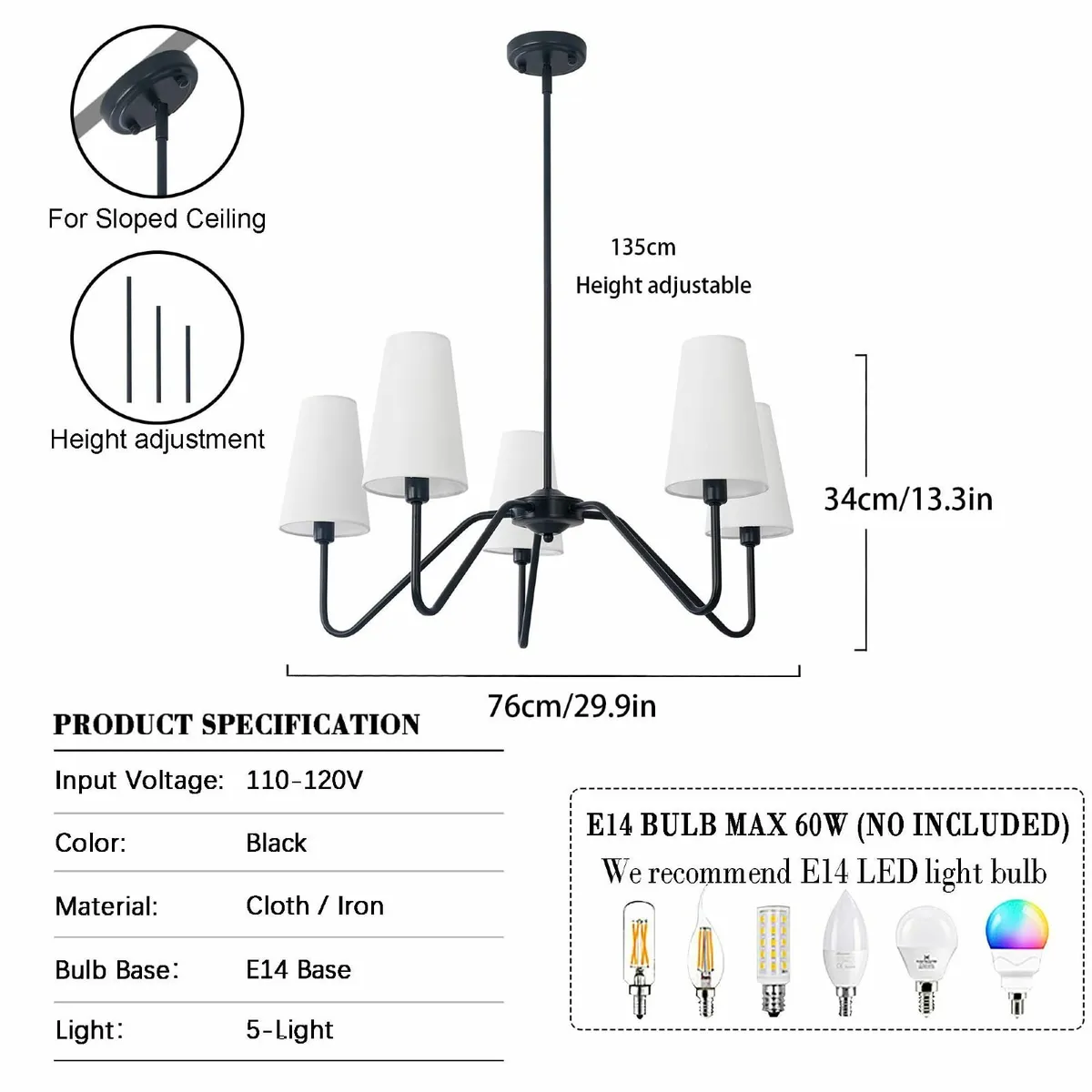 Modern Chandelier Linear Kitchen Island Lighting - Image 2