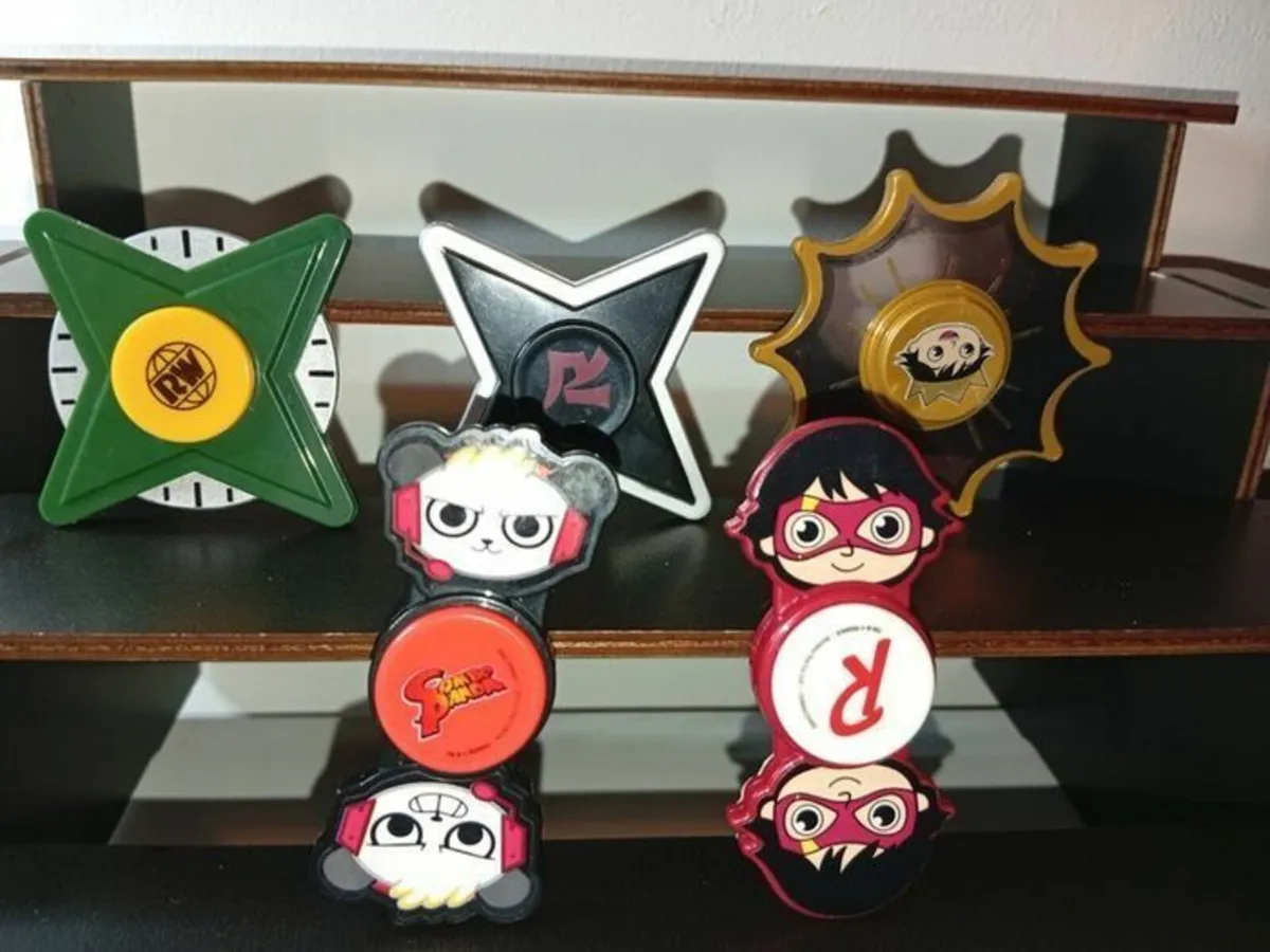 Collection of Ryan's world fidget toys good used c