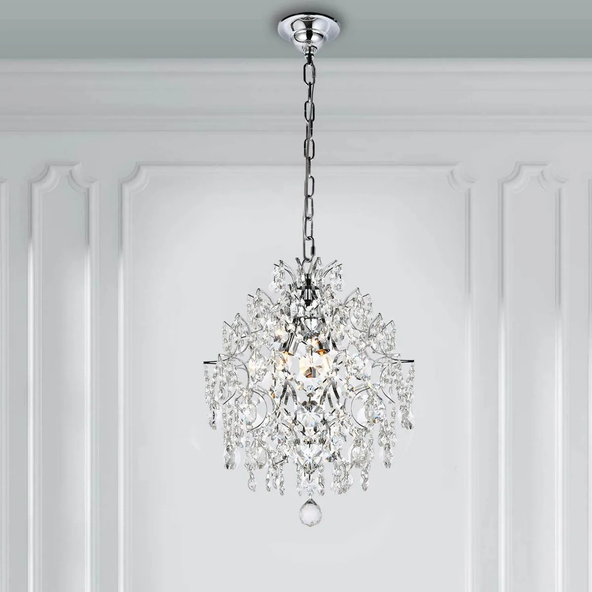 Modern Crystal Chandelier Lighting Fixture 3 - Image 3