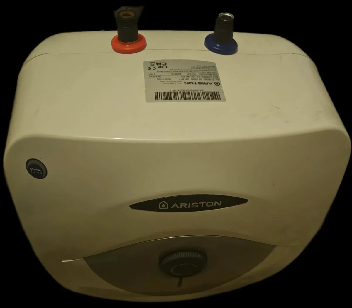 10 litre Ariston 2KW undersink electric Water - Image 2