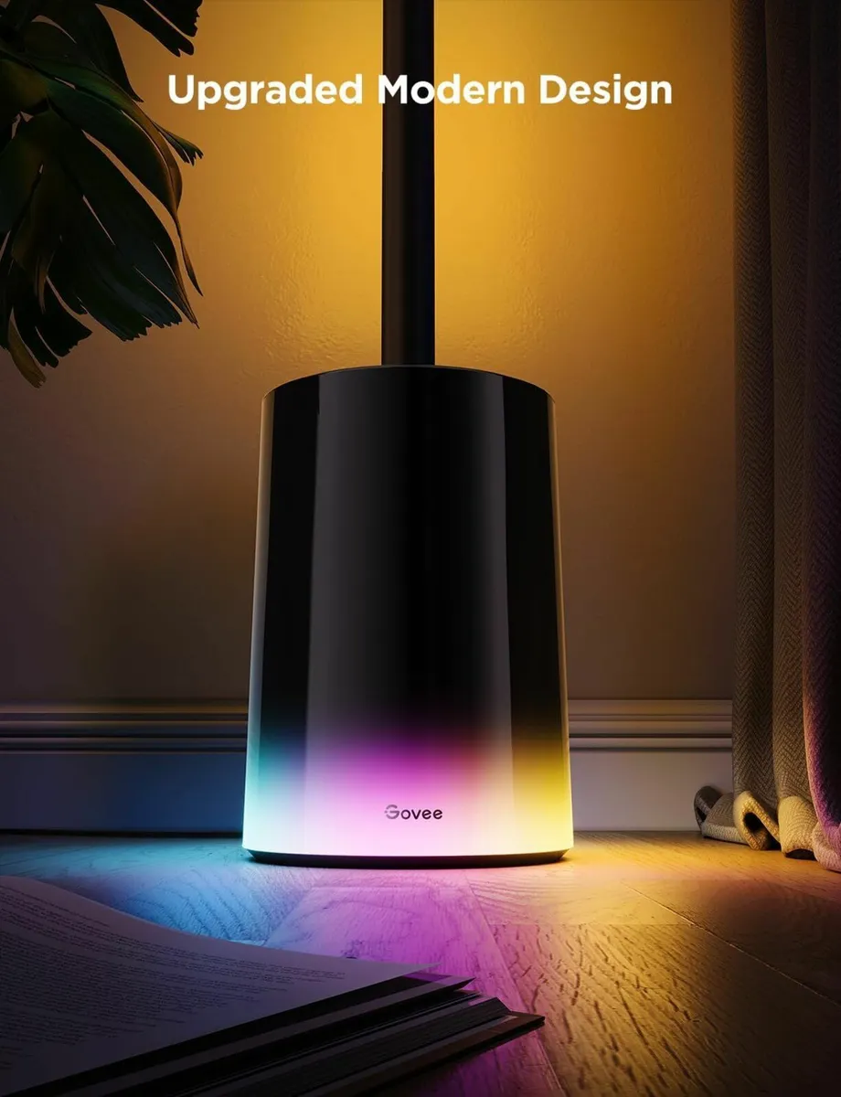 LED Floor Lamp RGBIC Dimmable Standing 152cm Work - Image 2