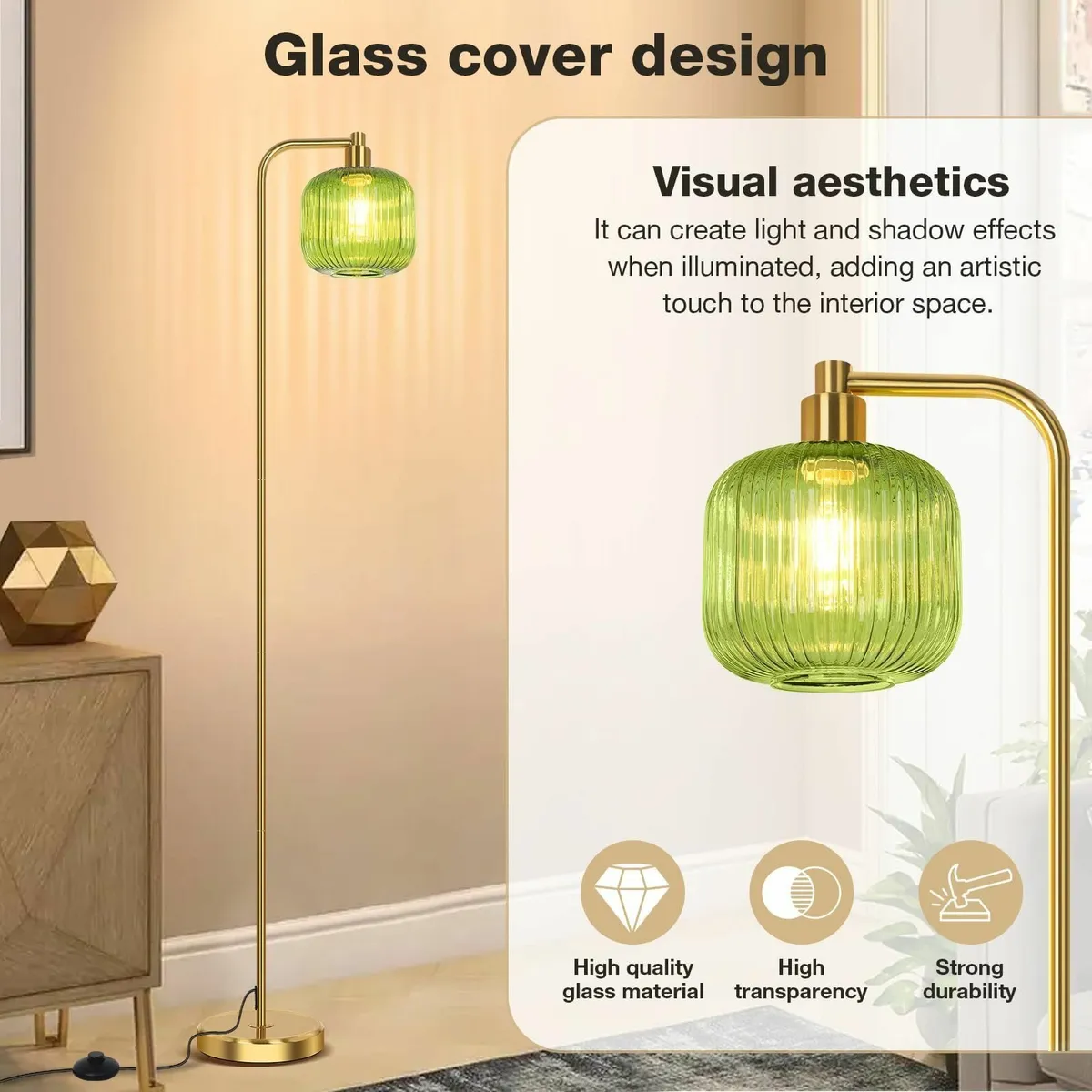 Floor Lamps for Living Room Modern Tall Pole - Image 3