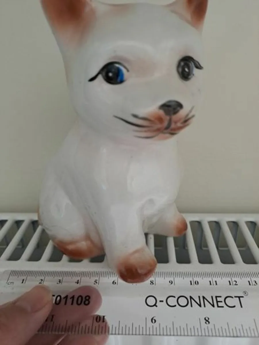 Vintage Kitten planter vase - Image 2