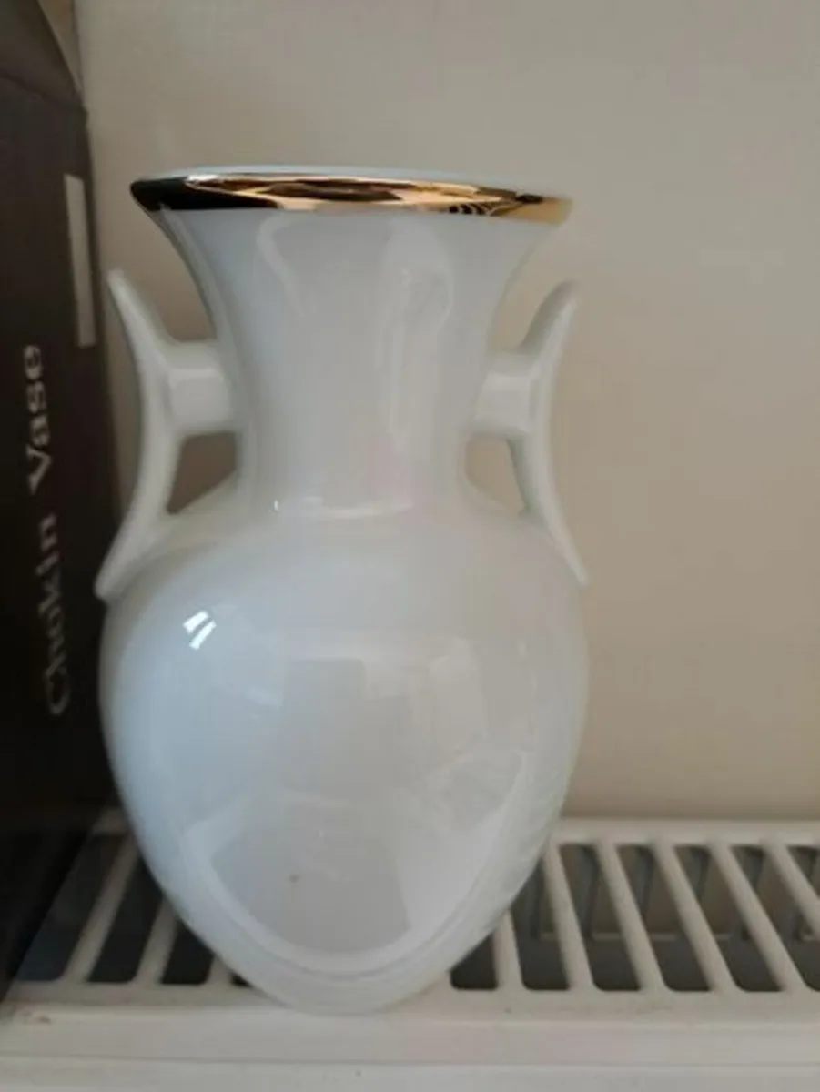 Chokin Vase 24 kt gold - Image 3