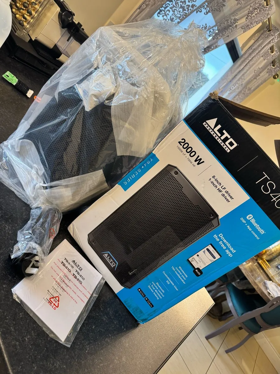 BRAND NEW ALTO PRO-TS408 BLUETOOTH SPEAKER - Image 1